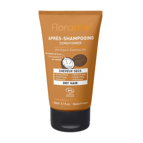 FLORAME - Conditionneur biologique pour cheveux secs - Nourrissez et revitalisez vos cheveux !