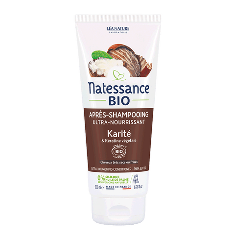 NATESSANCE - Balsamo nutriente con burro di karité biologico - 💧 Idratazione profonda per capelli setosi e lisci! ✨