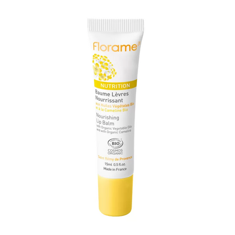 FLORAME - Baume nourrissant bio pour les lèvres - Lèvres douces, lisses et hydratées! 💄✨
