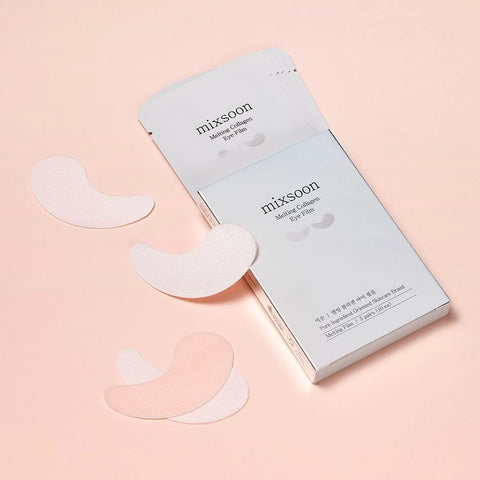 Mixsoon Melting Collagen Eye Film – Patchs contour des yeux au collagène