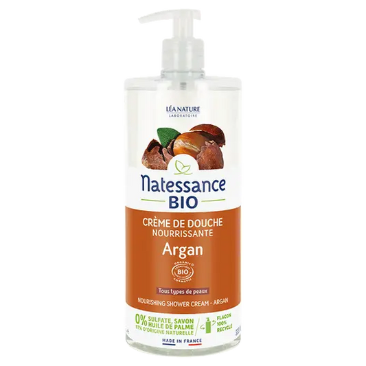 NATESSANCE - Argan- und Orangenblüten-Duschcreme - Pflege deine Haut 🌼✨