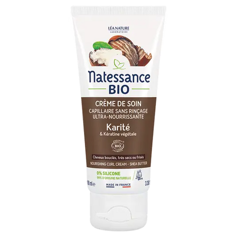 NATESSANCE - NatureCurl crème bouclante ultra-nourrissante au beurre de karité et à la kératine végétale - Transformez vos boucles !