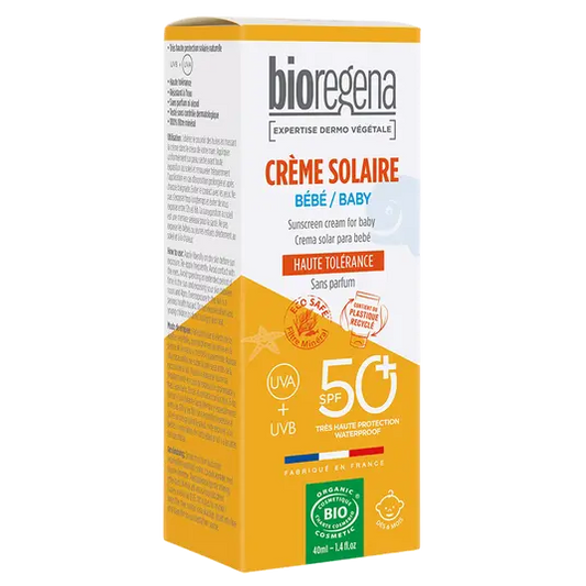 BIOREGENA - Baby Sonnenschutzspray LSF 50+ - Schützen Sie die zarte Haut Ihres Babys! ☀️👶🌈