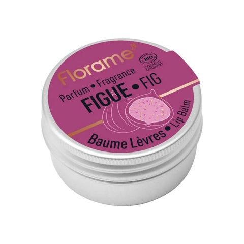 Florame Organic Fig Lip Balm – Shea Butter & Botanical Oils – 12 g