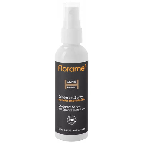 FLORAME - Organic Spray Deodorant for Men - Stay Fresh Naturally! 🌿💪