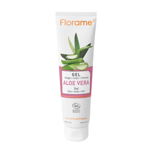 FLORAME - Gel di Aloe Vera BIO per viso, corpo e capelli - Nutri la tua pelle e brilla luminosamente! 🌿✨