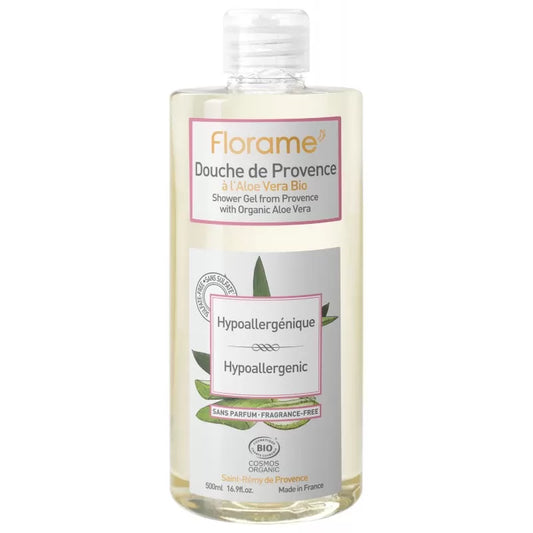 FLORAME - Organic Provence Shower Gel - Luxurious & Hypoallergenic Refreshment 🍃🚿