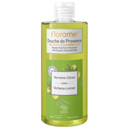 FLORAME - Bio Shower Gel from Provence, Verbena - Refreshing Citrus Bliss 🍋✨