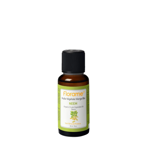 FLORAME - Olio vegetale vergine di neem biologico per corpo e viso - Nutri e rivitalizza la tua pelle ✨🌿