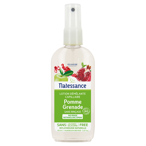 NATESSANCE - Spray Districante Mela e Melograno - Capelli Senza Nodi e Radianti! 🍏✨