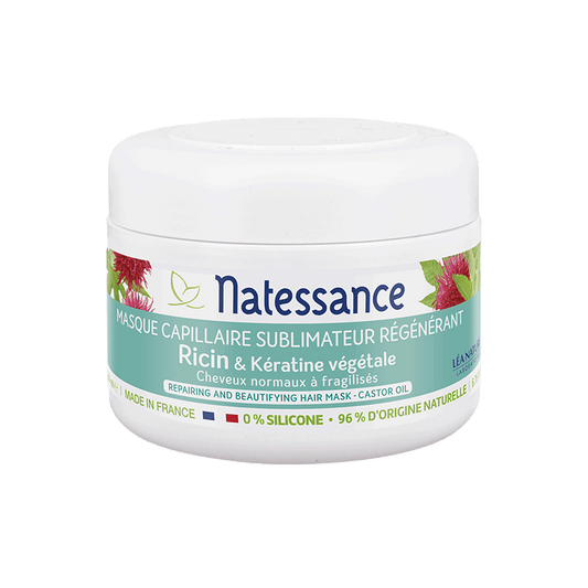 NATESSANCE - Regenerierende Rizinusöl-Haarmaske - Nähre dein Haar und belebe es! 🌟✨