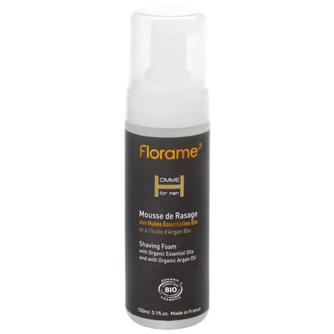 FLORAME – Bio-Rasierschaum für Männer – Luxuriöser Komfort für eine sanfte Rasur! 🧔✨