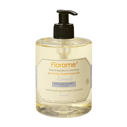 FLORAME - Organic Almond Nourishing Liquid Soap - Gentle Care for Your Skin 🌿🍃