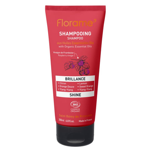 FLORAME - Shampoo di trattamento biologico, Lucentezza - Lucentezza lussuosa per capelli sani ✨🌿
