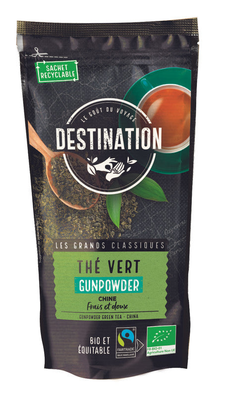 Thé vert gunpowder nature chine 100