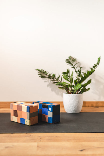 Recycled Yoga Block Midnight
