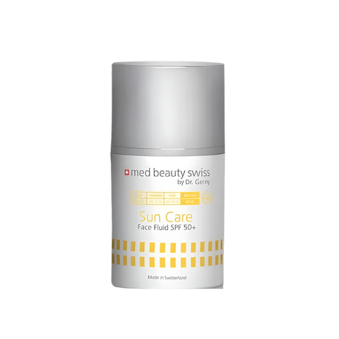 Med Beauty Swiss sun care face fluid SPF50 50ml - Beauty & the Lion