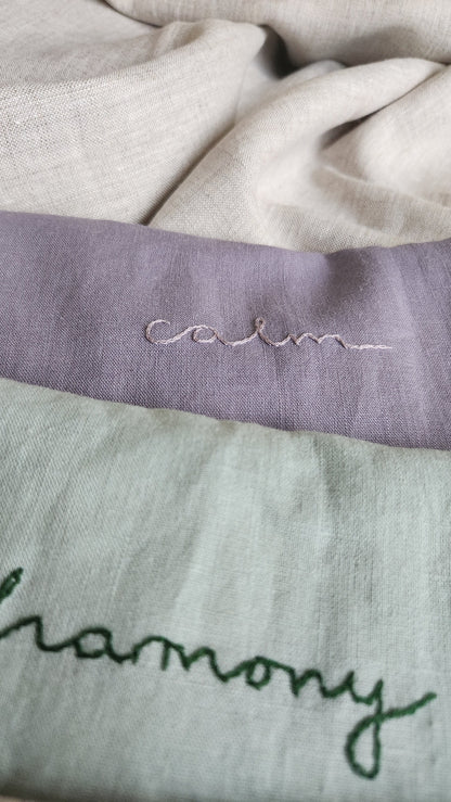 Augenkissen Leinen mit Lavendel & Amethyst - Calm
