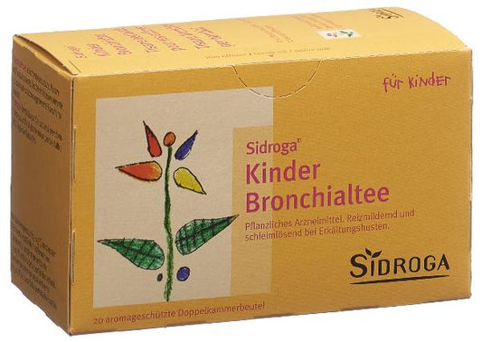 SIDROGA Thé bronchial pour enfants 20 sachets 1,5 g