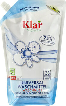 KLAR Waschmittel Universal Waschnuss ÖkoPack flüssig 1,5 l