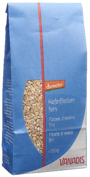 VANADIS Haferflocken fein Demeter Btl 500 g