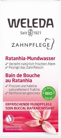 WELEDA Ratanhia-Mundwasser Fl 50 ml