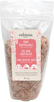 EUBIONA Sel Cristal Rose - Gros Sel 1 kg