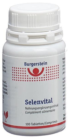 BURGERSTEIN Selenvital Tabletten 100 Stück