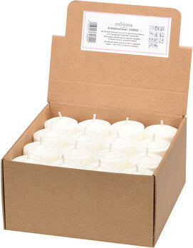 EUBIONA Candles Tealights White NFP (48 pcs) 48 pcs