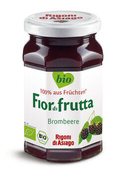RIGONI DI ASIAGO Fruchtaufstrich Brombeeren, gesüßt mit konzentriertem Apfelsaft 250 g