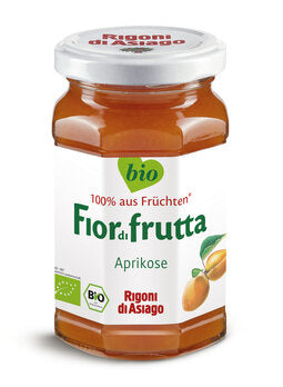 RIGONI DI ASIAGO Fruchtaufstrich Aprikosen gesüßt mit konzentriertem Apfelsaft 250 g