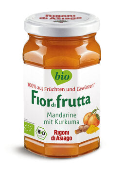 RIGONI DI ASIAGO Mandarin Kurkuma gesüßt mit konzentriertem Apfelsaft 260 g