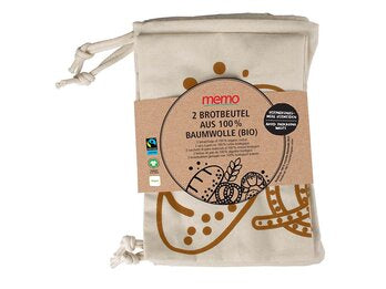 Sac à pain MEMO – Lot de 2 – MEMO 1 pièce