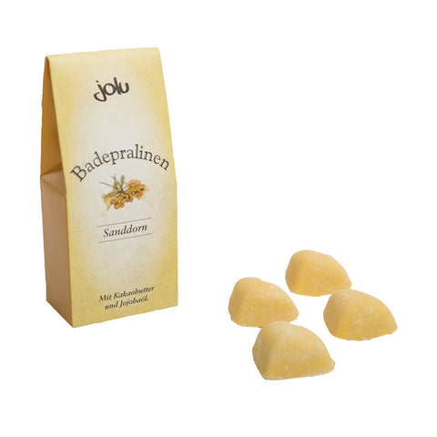 BADEPRALINEN Sanddorn