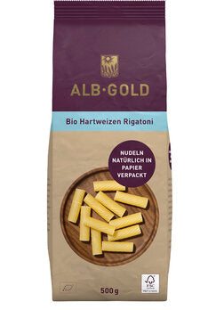 ALBGOLD Hartweizen Rigatoni 500 g