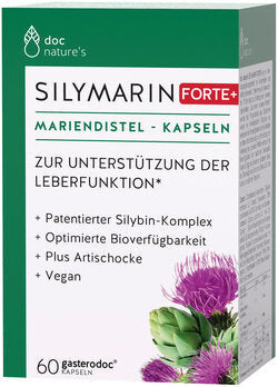 DOC NATURE’S Silymarin Forte Mariendistel Kapseln 60Stk