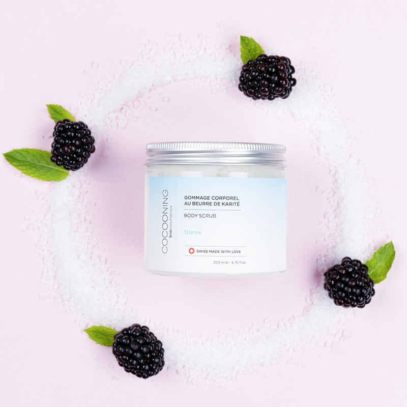 Gommage corporel Berry (mûres)