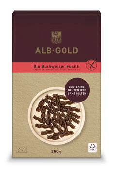 ALBGOLD Fusilli Buckwheat, gluten-free 250g
