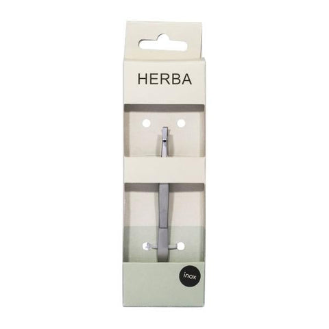 HERBA Pinzette schräg Inox