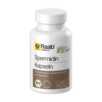 RAAB VITALFOOD Capsules de Spermidine 600 mg 100 pièces