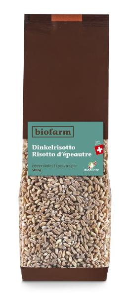 BIOFARM Buonfarro Dinkelrisotto CH Knospe 500 g