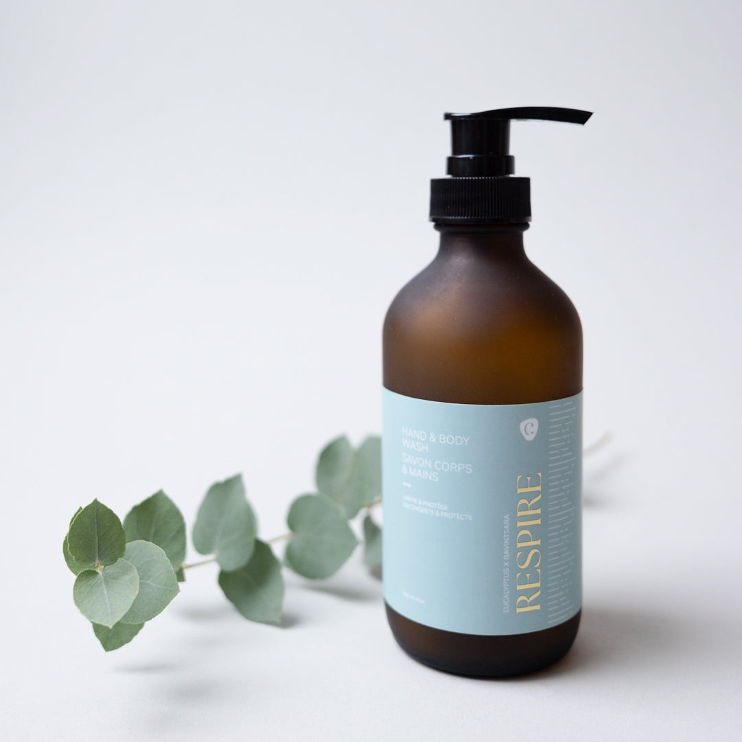 Savon liquide mains & corps RESPIRE