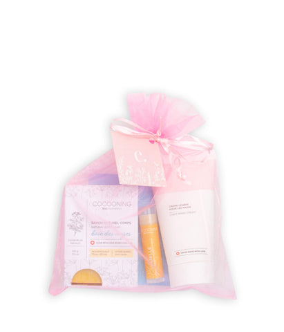 Pochette rose printemps