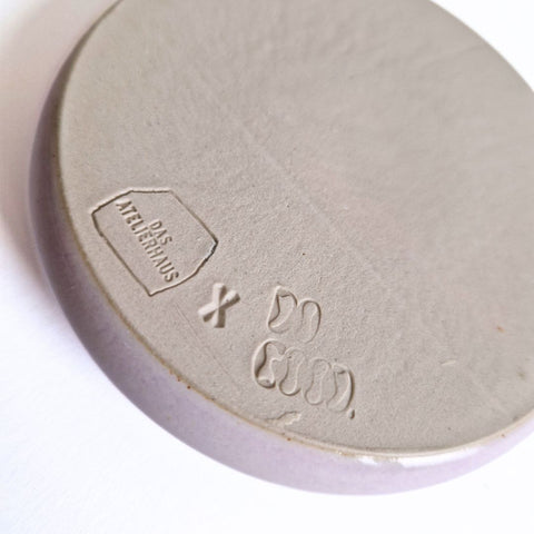 Support pour bâtons d'encens en céramique violet