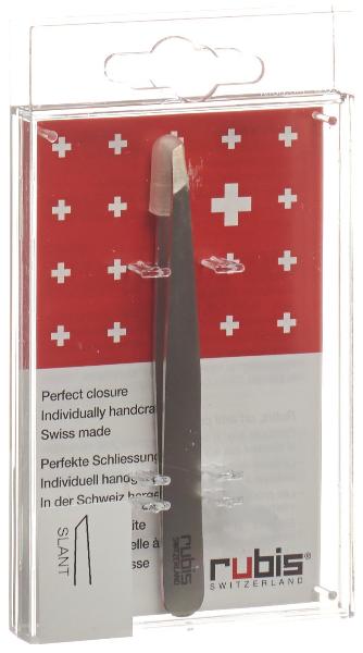 RUBIS Pinzette Angolate in Acciaio Inossidabile
