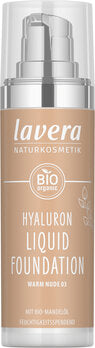 LAVERA Hyaluron Liqiud Foundation Warm Nude 30 ml