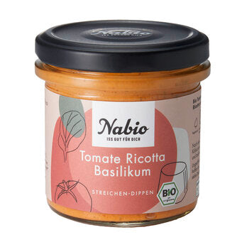 NABIO Tartinade Tomate Ricotta Basil 135 g