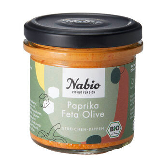 NABIO Aufstrich Paprika-Feta-Olive 135 g
