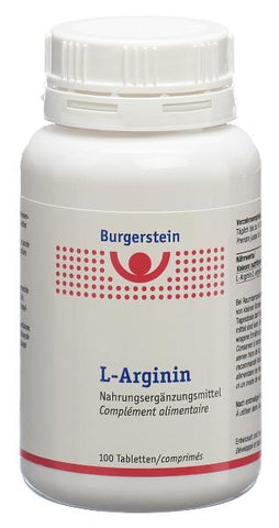 BURGERSTEIN L-Arginin Tabl 100 Stück