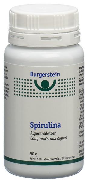 BURGERSTEIN Spirulina Tabletten 180 Stück